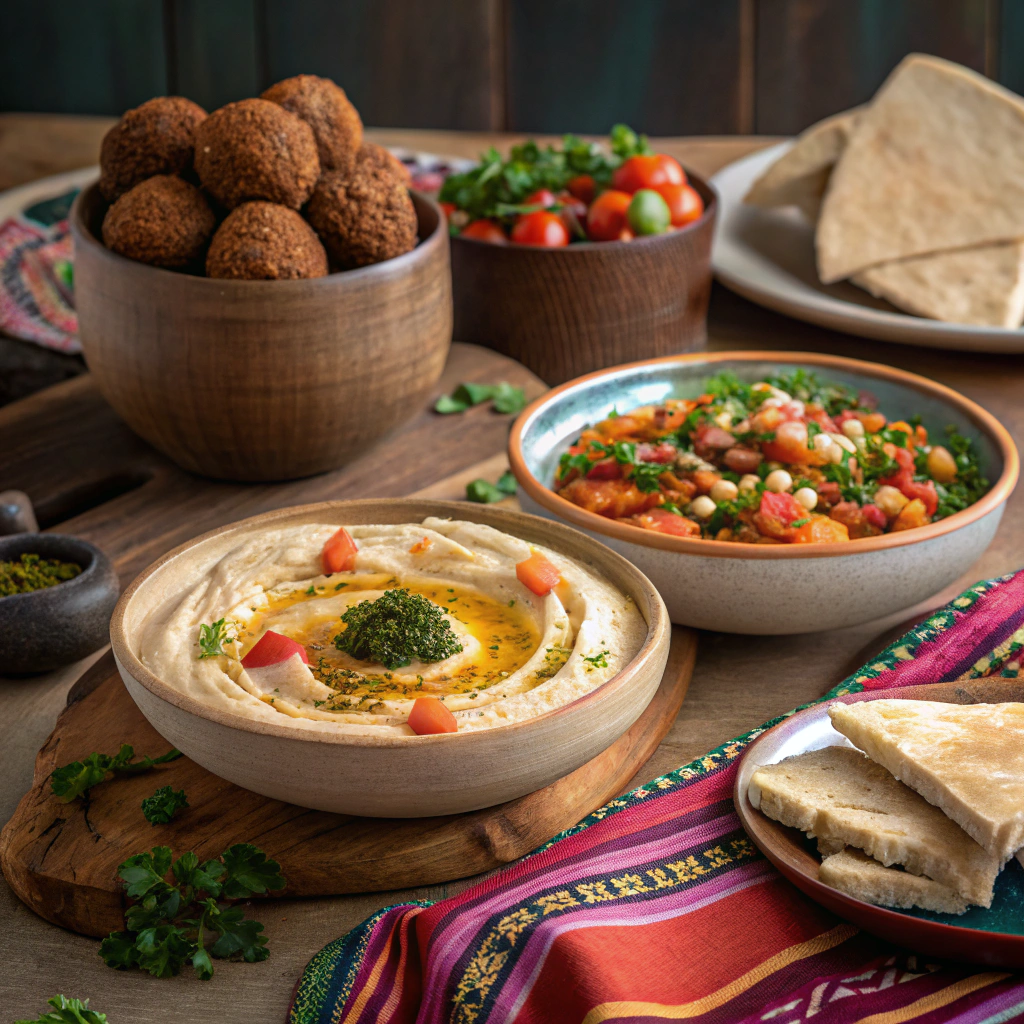 middle eastern vegan recipes