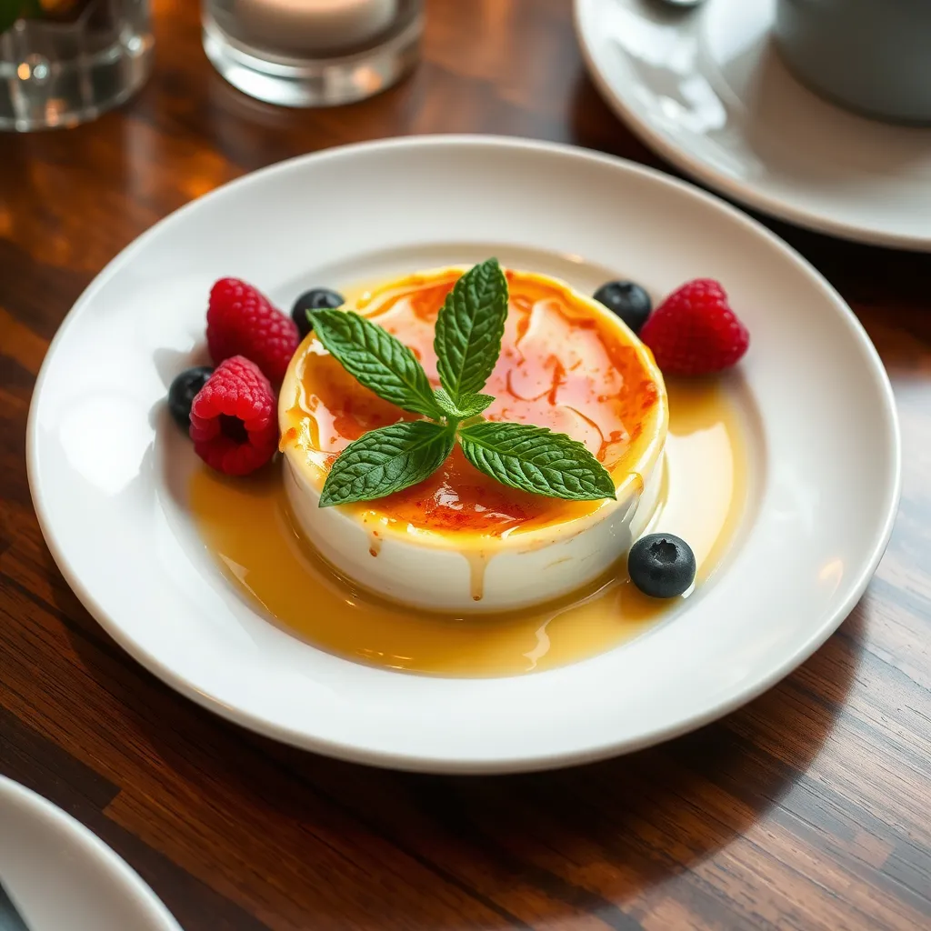 crème brûlée