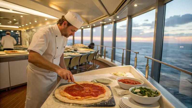 Celebrity Cruise Lines Pizza Sauce Sweet Tomatoes