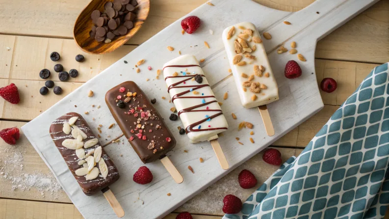 Keto Ice Cream Bars